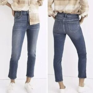 NEW Madewell Stovepipe Jeans in Dearham Wash, 25, NC348‎
